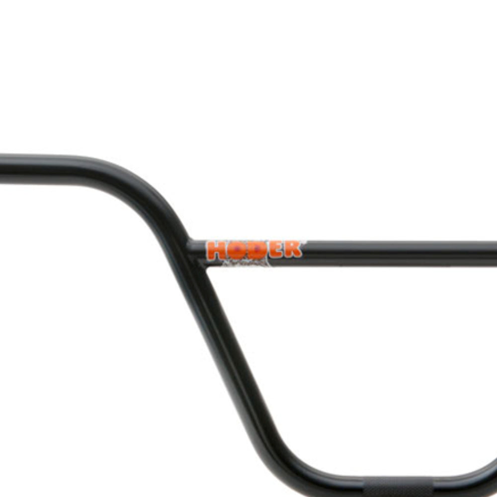 S&M Hoder High BMX Bars Flat Black 9in Close Up