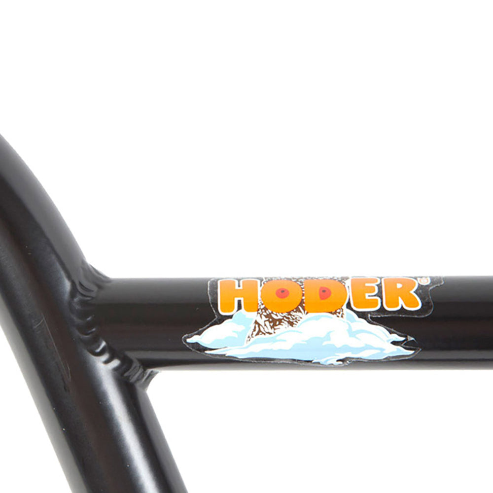 S&M Hoder Sky High BMX Bars Flat Black 9.5in Close up