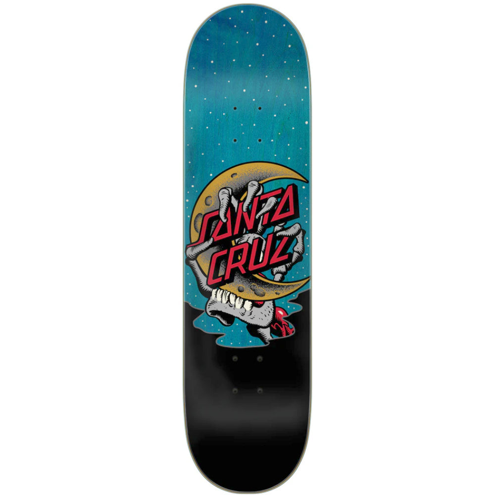 Santa Cruz Birch Crescent Bone Hand 8.25 - Skateboard Deck