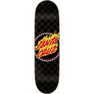 Santa Cruz Birch Flame Dot Check 8.5 - Skateboard Deck
