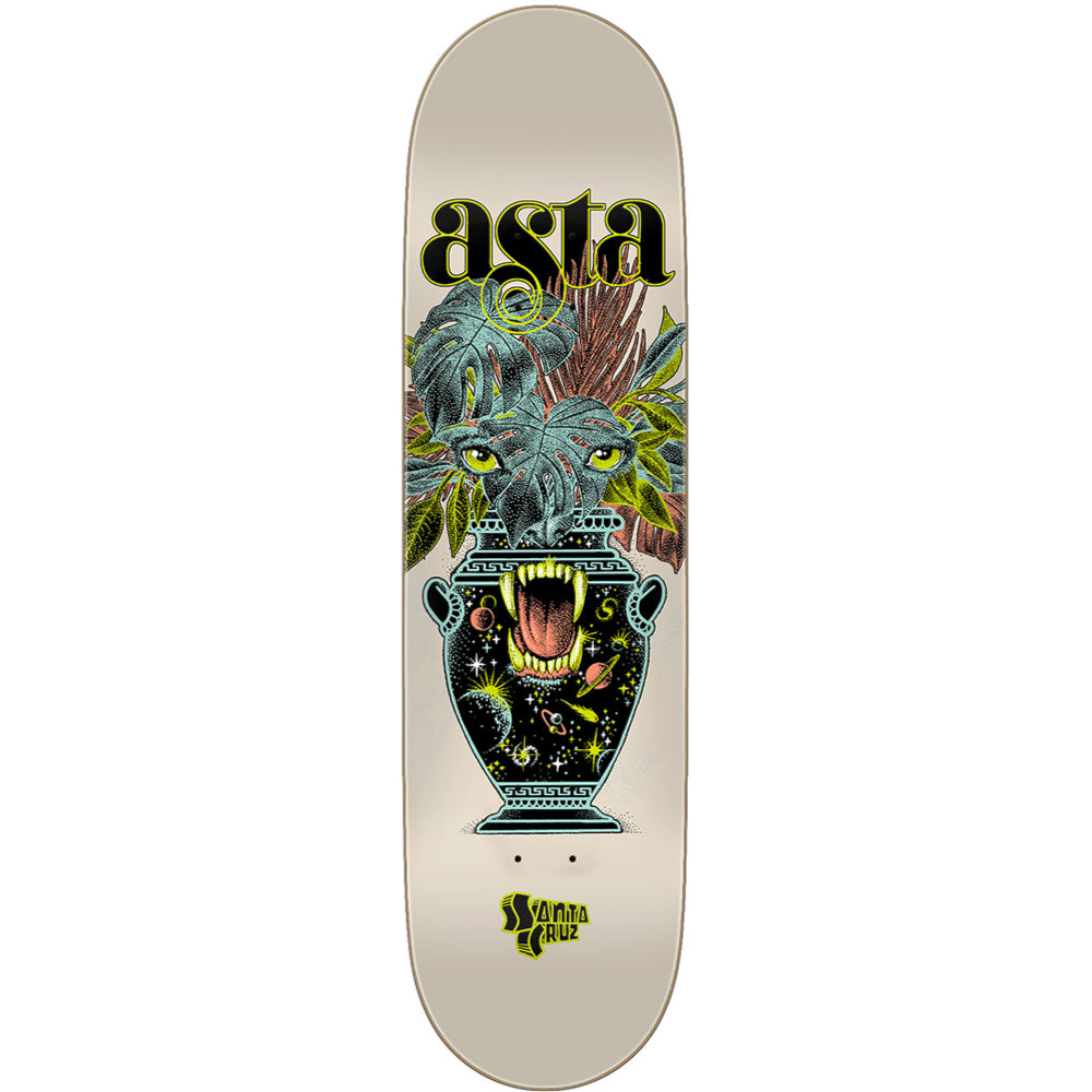 Santa Cruz Pro Asta Cosmic Eyes Twin 8.2 - Skateboard Deck Bottom Design