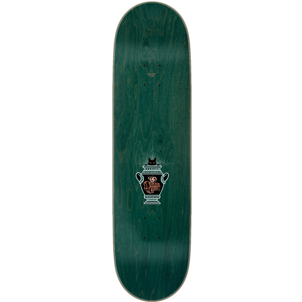 Santa Cruz Pro Asta Cosmic Eyes Twin 8.2 - Skateboard Deck Top View