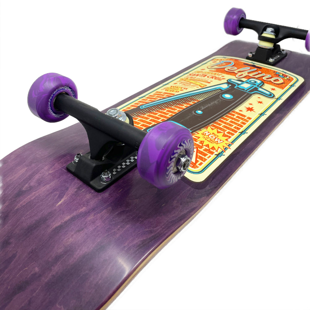 Santa Cruz Pro Delfino Switchblade Comb 8.25 Custom Complete Close Up