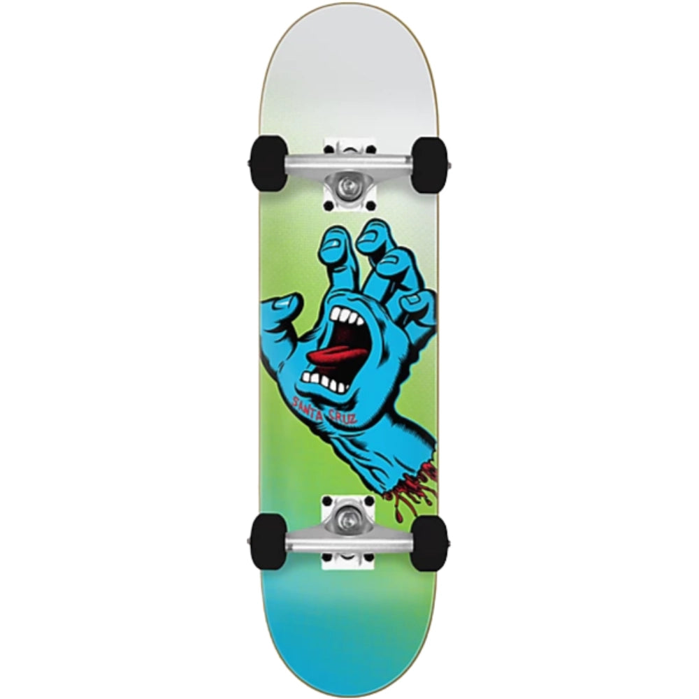 Santa Cruz Screaming Hand Color Fade 8.0 - Skateboard Complete