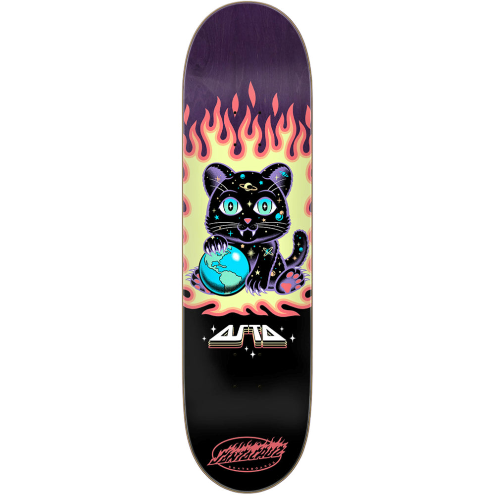 Santa Cruz VX Asta Space Kitten 8.0 - Skateboard Deck Bottom Design
