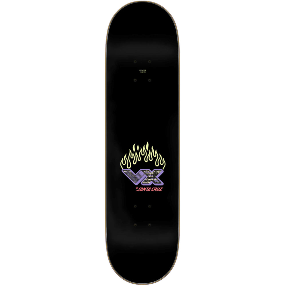 Santa Cruz VX Mccoy Space Chick 8.25 - Skateboard Deck Top View