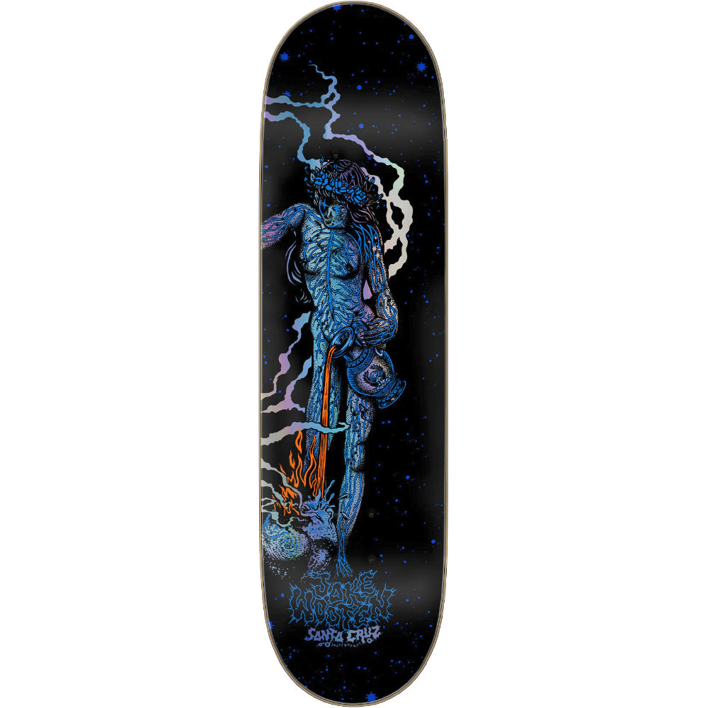 Santa Cruz VX Wooten Part Two 8.5 - Skateboard Deck Bottom Design