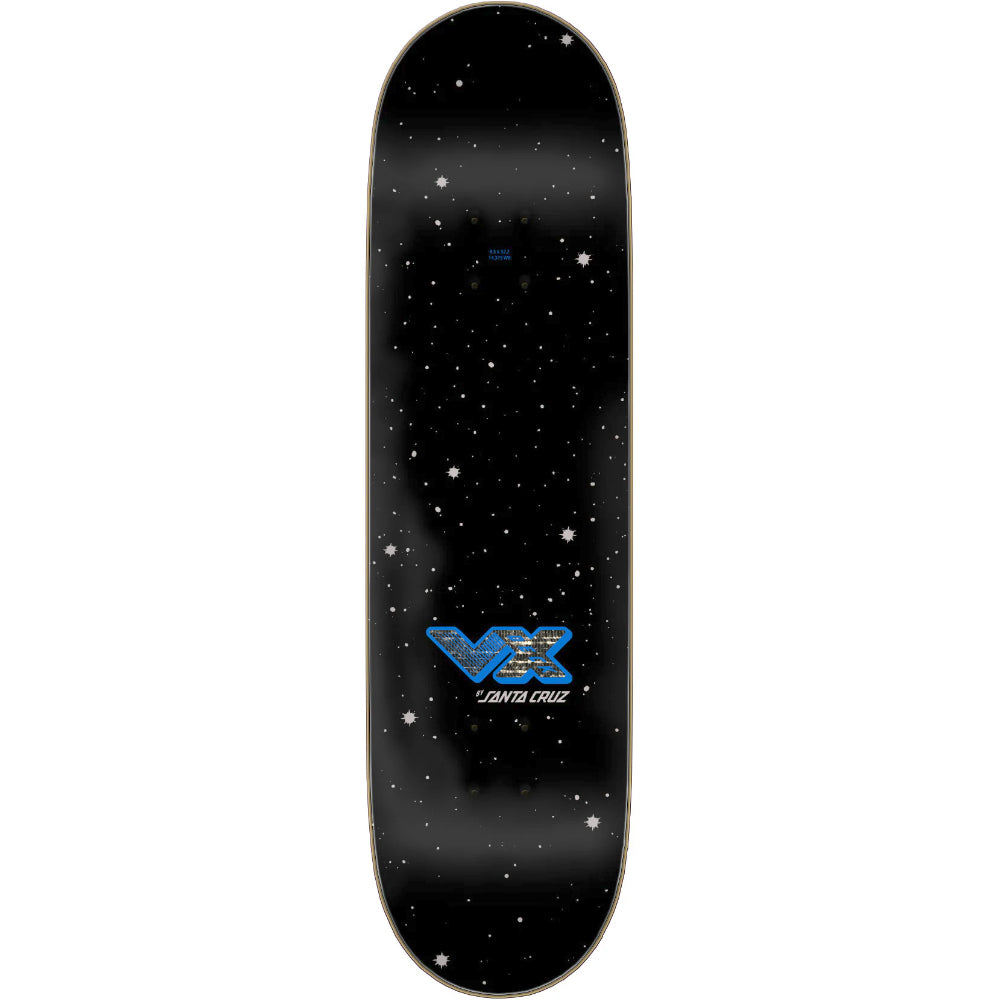Santa Cruz VX Wooten Part Two 8.5 - Skateboard Deck Top Design
