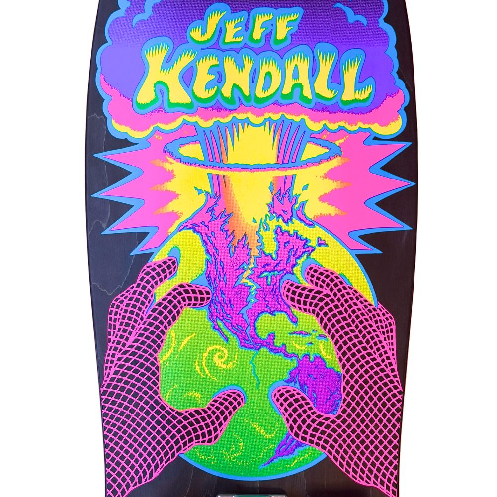 Santa Cruz Reissue End Of The World Custom Cruiser Skateboard Design