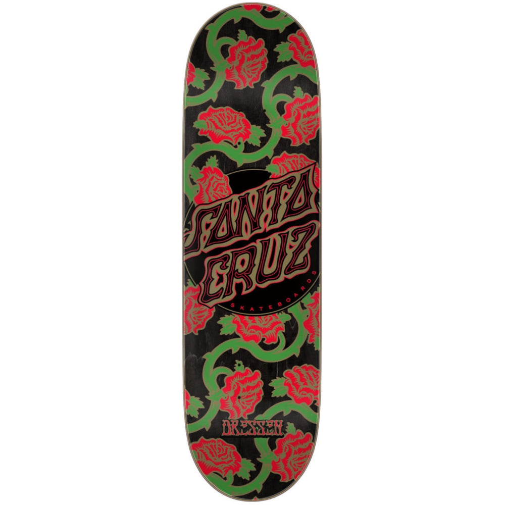 Santa Cruz VX Dressen Roses Dot 8.8 - Skateboard Deck