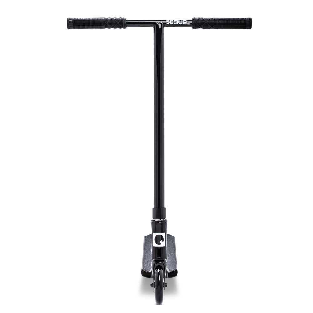 Sequel Ignite Scooter Complete Black Front View
