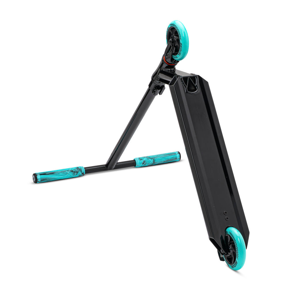 Sequel Ignite Scooter Complete Black Teal Pyramid View