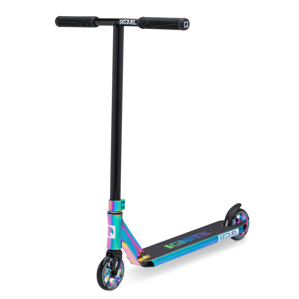 Sequel Ignite Scooter Complete Neo Black Left Angle View