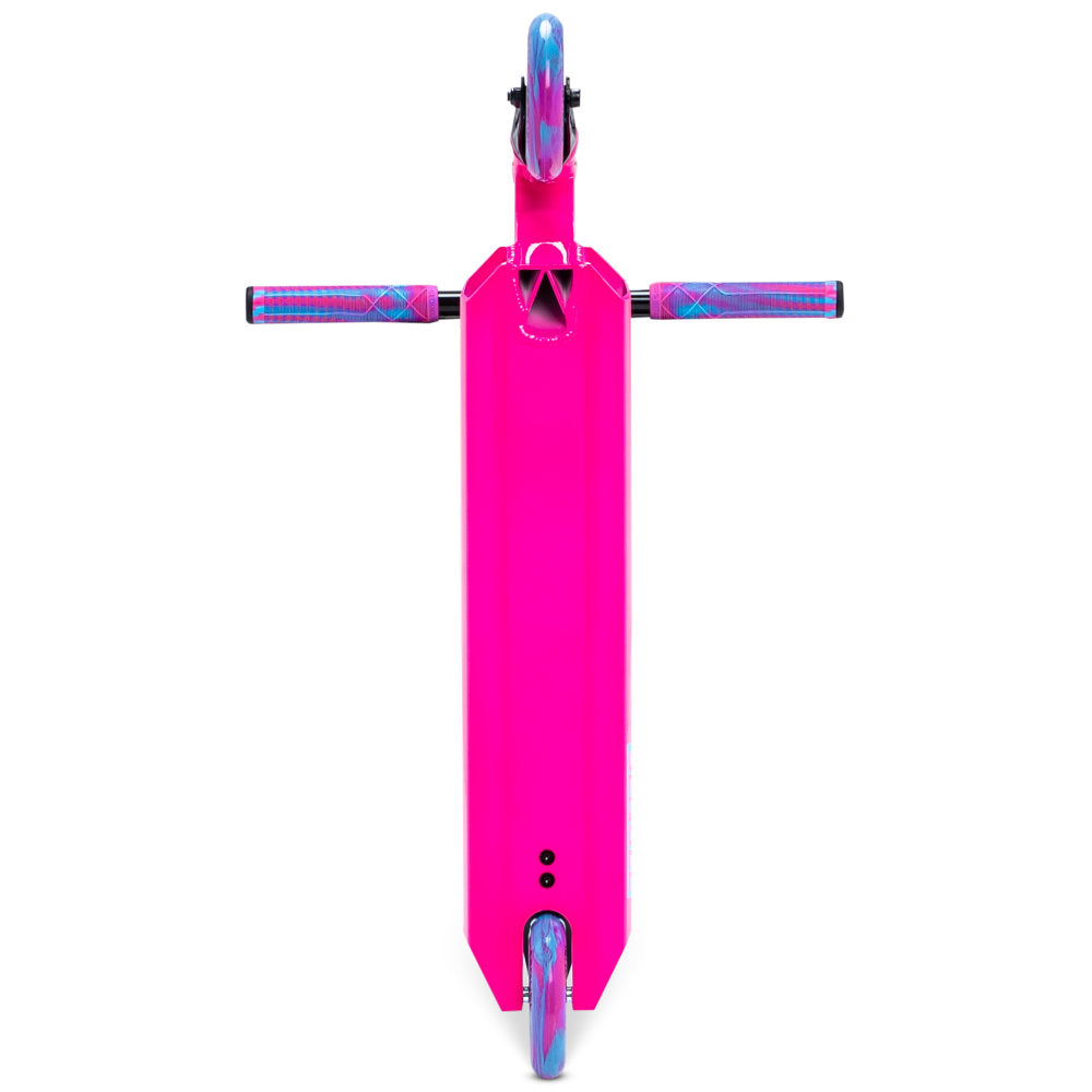 Sequel Ignite Scooter Complete Pink Teal Bottom Deck View