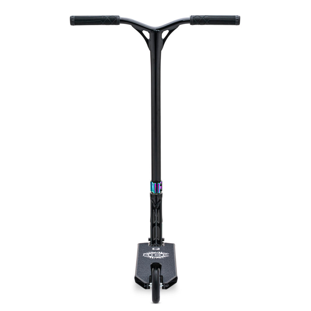 Sequel Rise Park Scooter Complete Black Neo Chrome Back View