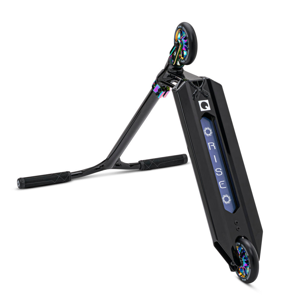 Sequel Rise Park Scooter Complete Black Neo Chrome Pyramid View