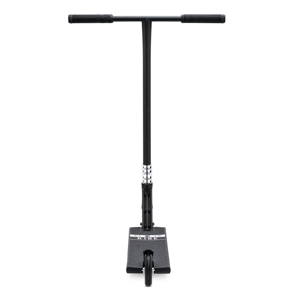 Sequel Rise Street Scooter Complete Black Silver Back View