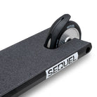 Sequel Rise Street Scooter Complete Black Silver Back Close Up