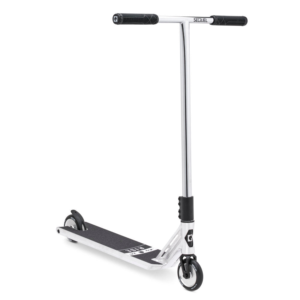 Sequel Rise Street Scooter Complete Silver Black Right Angle View