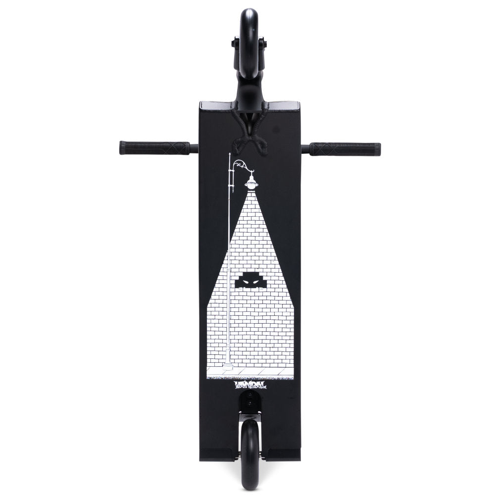 Sequel Vandal 6.5in Street Scooter Complete Black Bottom Deck Design