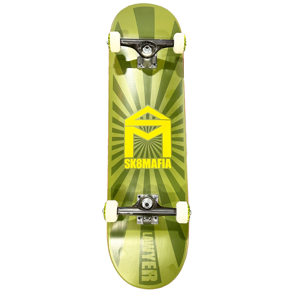 Sk8 Mafia Army Green 8.3 Custom Skateboard Complete
