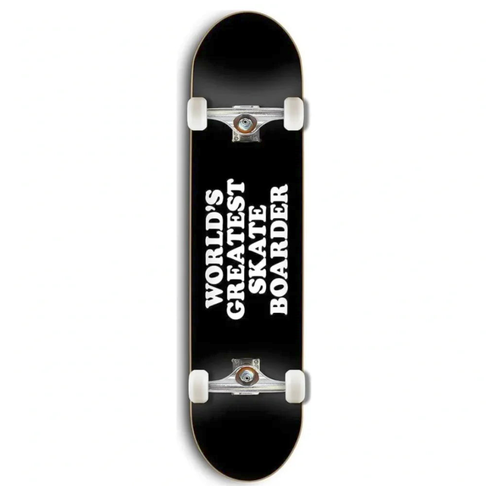 Skate Mental Worlds Greatest Skateboard Complete Black 8.25 – Versus Pro  Shop