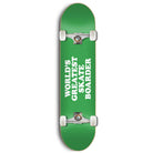 Skate Mental Worlds Greatest Skateboard Complete Green 8.0