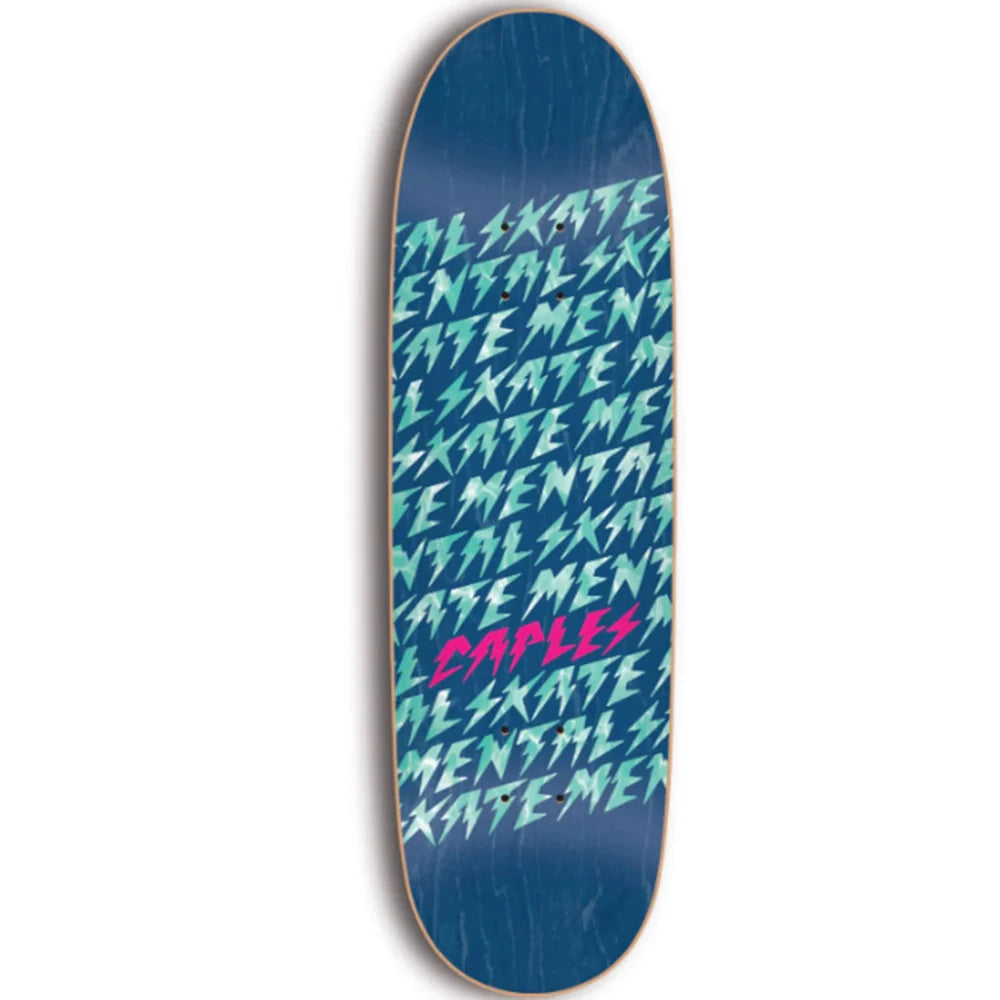 Skate Mental Curren Caples Bolts Custom Egg 9.0 - Skateboard Deck