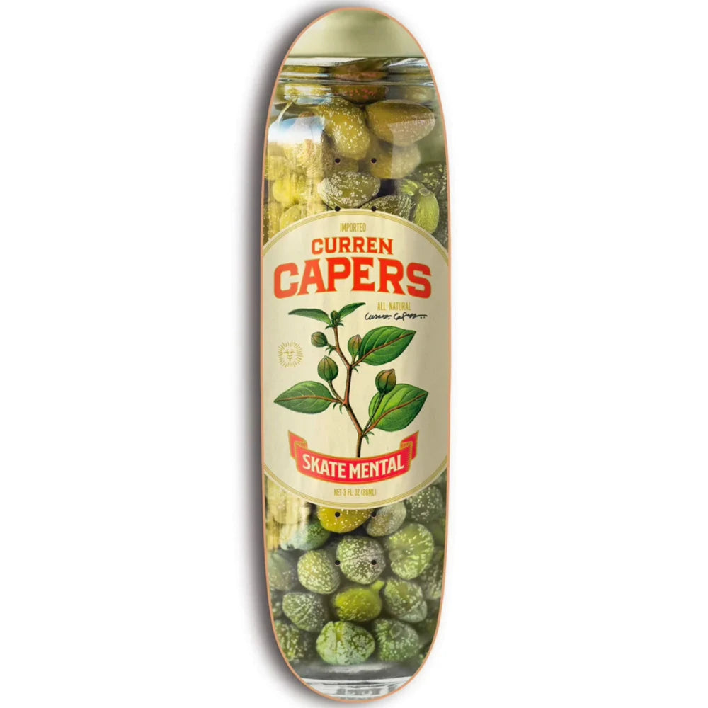 Skate Mental Curren Caples Capers Custom Egg 9.0 - Skateboard Deck