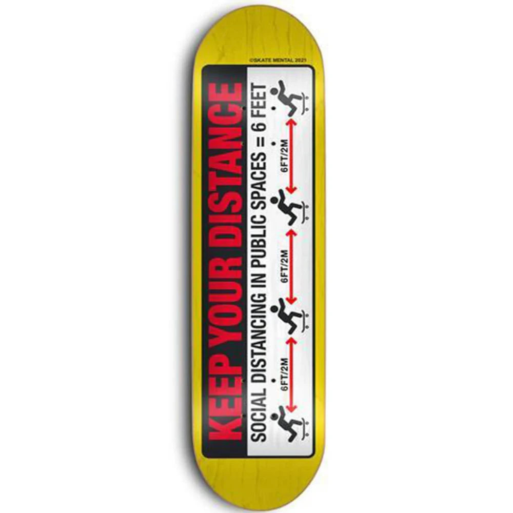 Skate Mental Distance 8.125 - Skateboard Deck