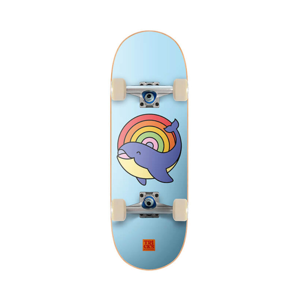 Skateboard complet jeunesse Tricks Mini Foam Whale 7,87"