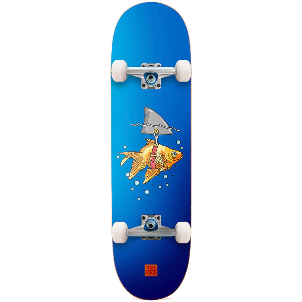 Skateboard complet pour jeunes Tricks Bad Fish 7,75"