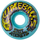 Slime Balls Snot Rockets Pastel Blue 95A 53mm - Skateboard Wheels Front