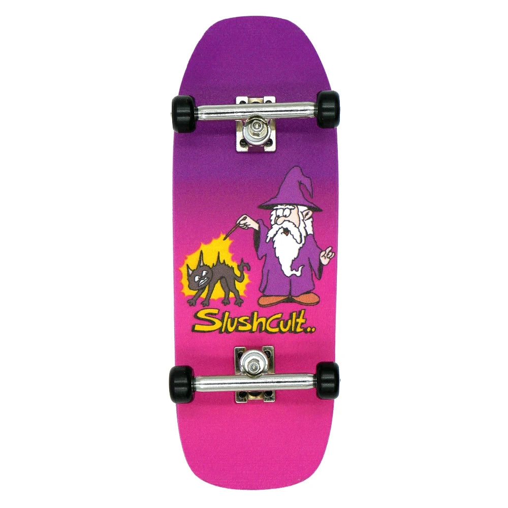 Slushcult Complete Fingerboard Wiz Grom 34mm Cruiser Shape Bottom