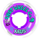 Snot Wheel Co X-Rays 54mm 85aPurple Core - Skateboard Wheels
