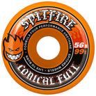 Spitfire Formula Four Conical Full Color Pack Orange 99D 56mm - Skateboard Wheels