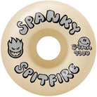 Spitfire Formula Four Spanky Happy Classic 54mm Skateboard Wheels Inside