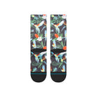 Stance Bird Cage Crew Socks Floral Back Design