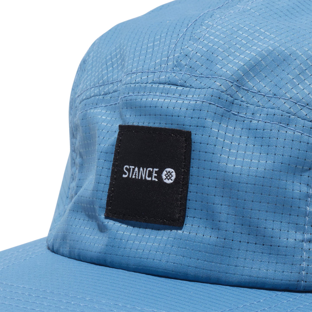 Stance Kinetic 5 Panel Ajustable Cap Blue Fade Close Up 