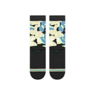 Stance Pedler Crew Socks Back Flower Design