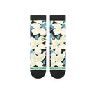 Stance Pedler Crew Socks Front Flower Design