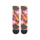 Stance Watered Crew Socks Floral Front Design