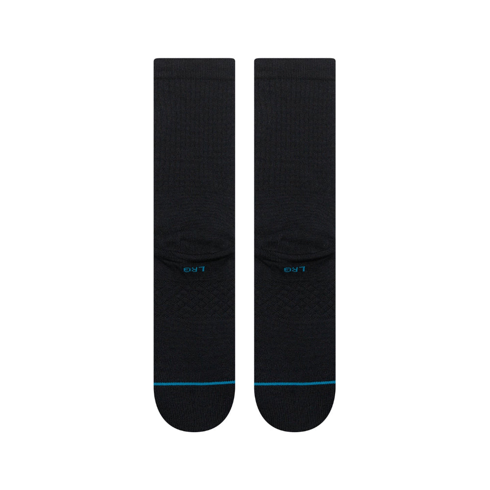 Stance Extra Dirty Crew Socks Black Back