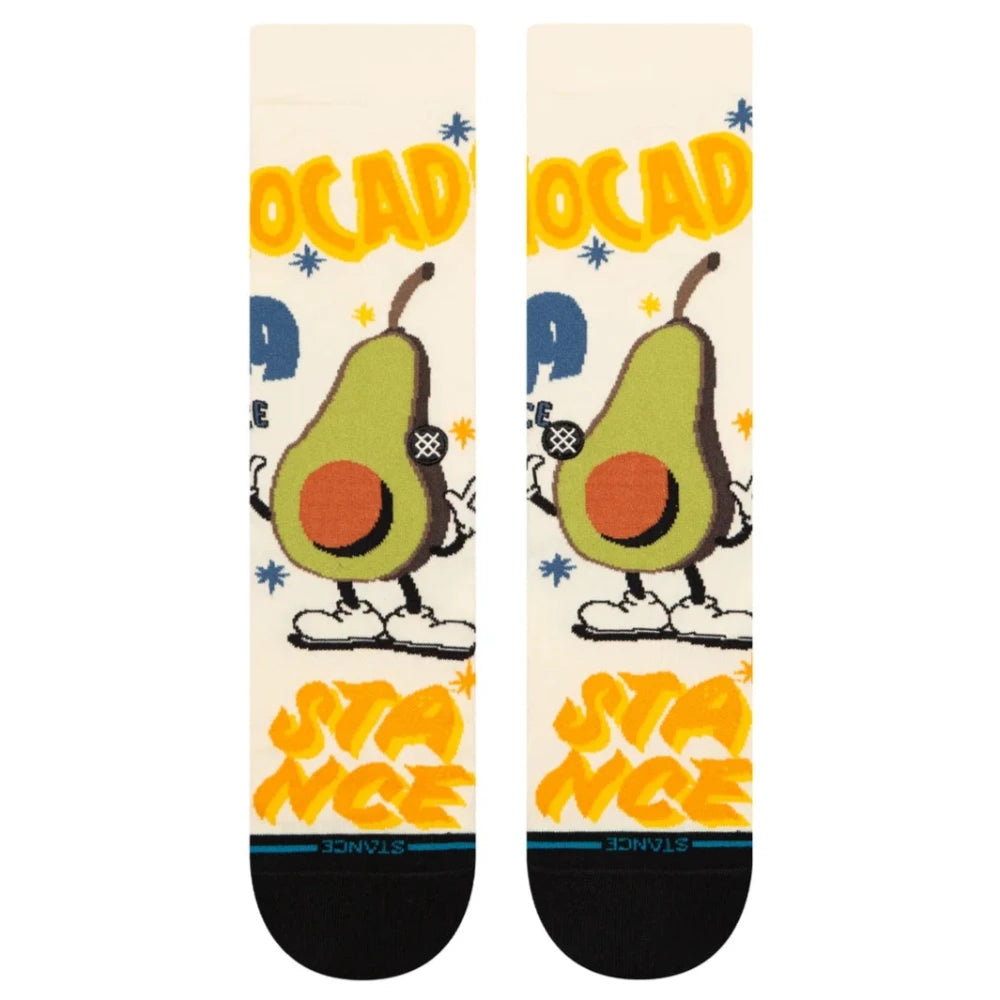 Stance Food Stand Crew Socks Front