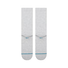 Stance Hit Me Crew Socks Heathergrey Back