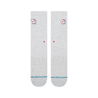 Stance Hit Me Crew Socks Heathergrey Front