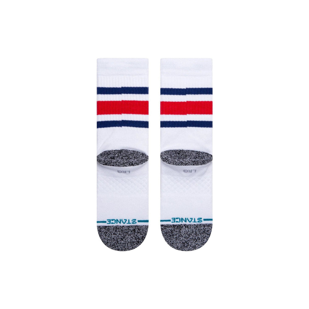 Stance Kids Boyd Socks White Blue Back