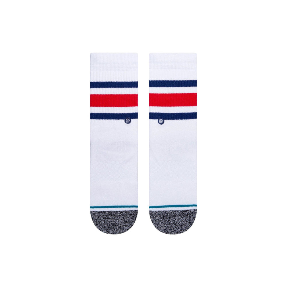 Stance Kids Boyd Socks White Blue Front