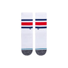 Stance Kids Boyd Socks White Blue Front