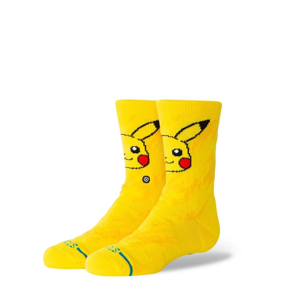 Stance Kids Pokemon Pikachu Bolt Crew Socks